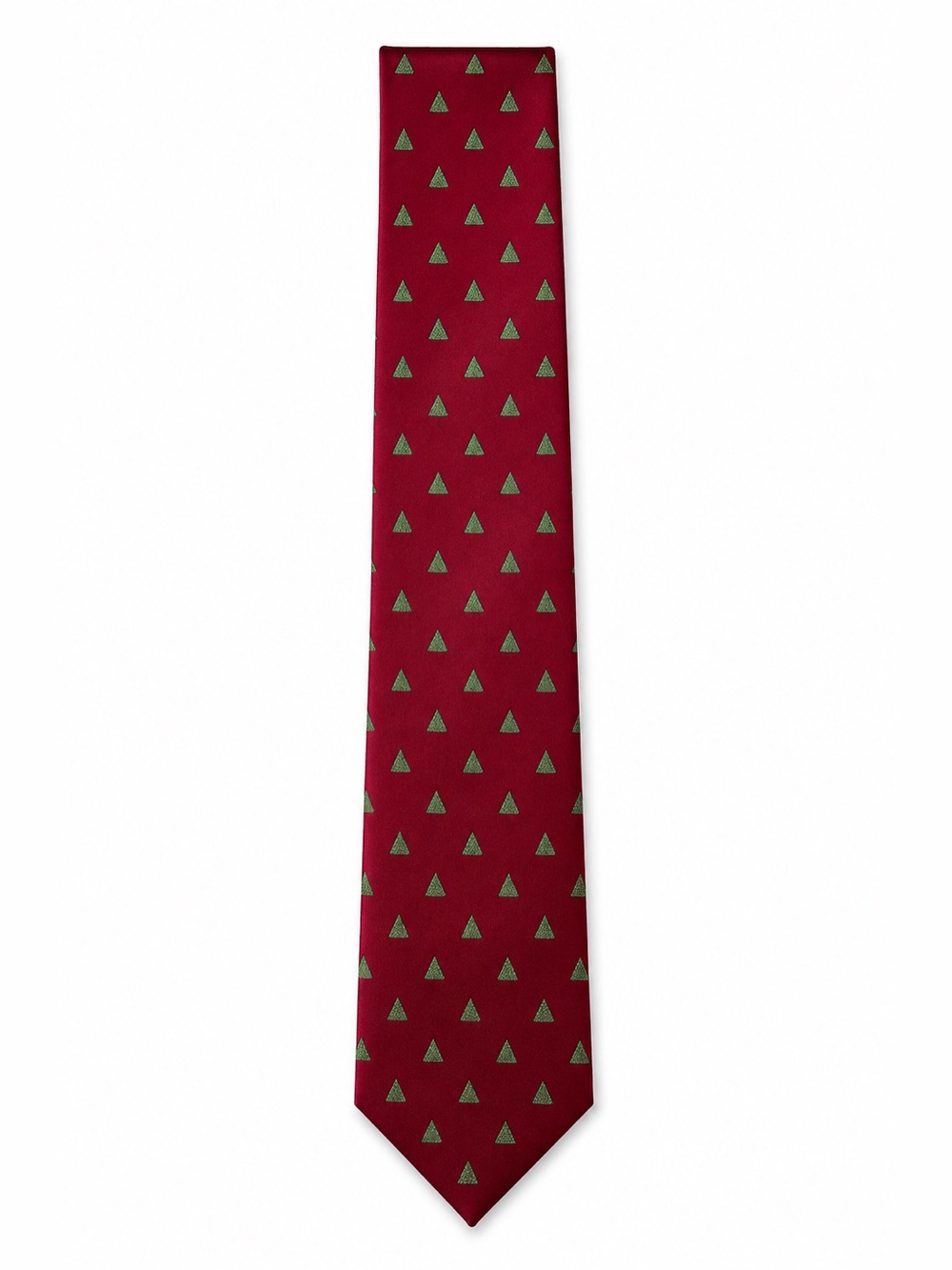 Avon Vintage 1985 Christmas Tree Necktie Red Green Holiday Novelty Tie O/S
